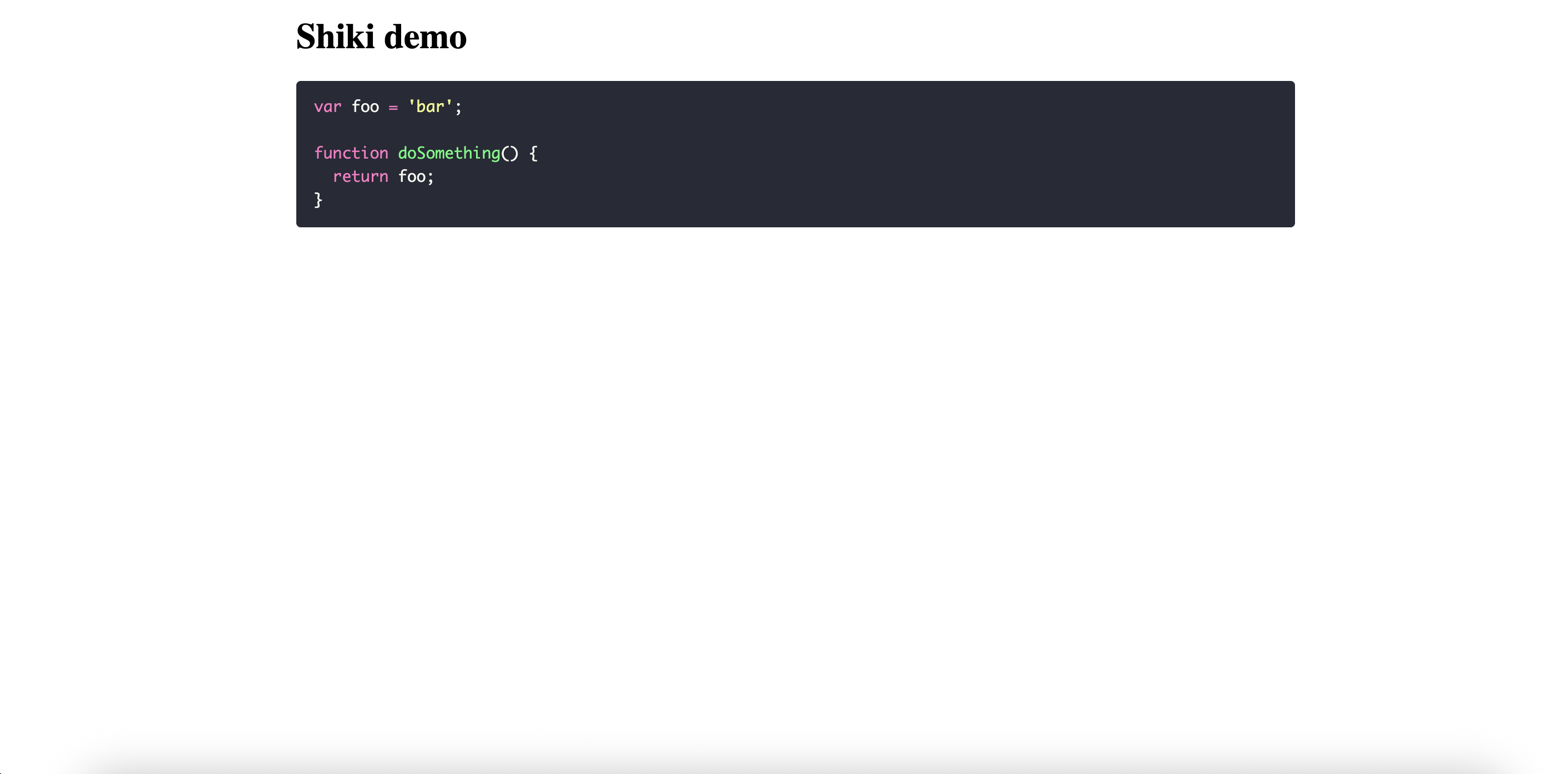 Astro markdown with shiki