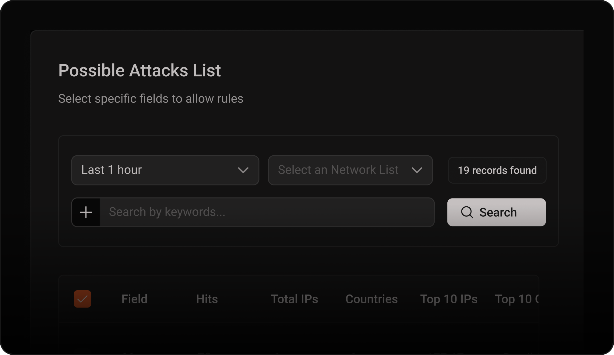 Análisis de amenazas programable con reglas condicionales.