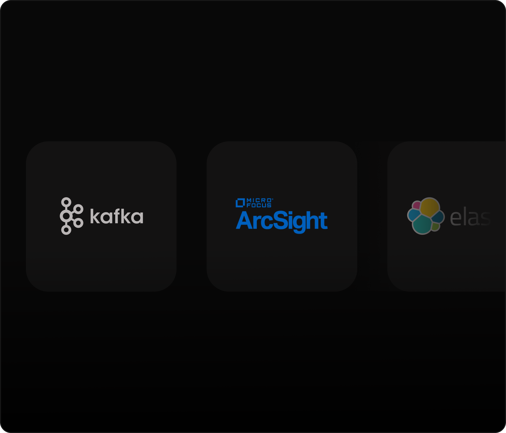 Third-party integrations with real-time visibility.