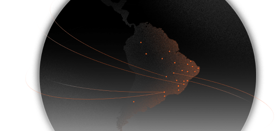 Global infrastructure map showing distributed reach closer to users