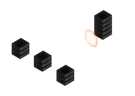 An illustration depicting the Azion Network Security, showcasing its distributed architecture and global connectivity.