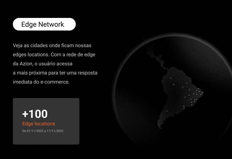 Imagem da rede de edge da Azion